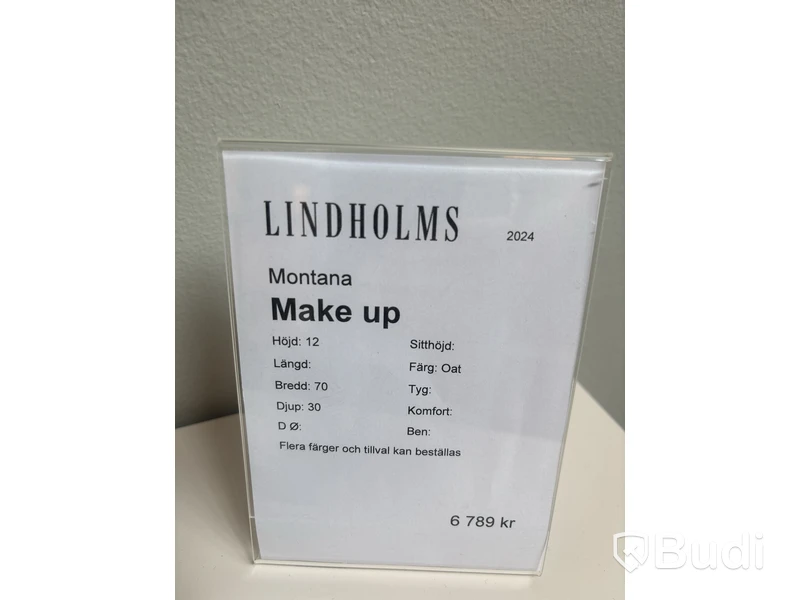 Sminkbord Montana Make up samt spegel Montana oval. Ord. pris inkl. moms: ca 9583 kr