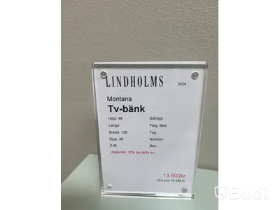 TV-bänk Montana. Ord. pris inkl. moms: ca 19 459 kr
