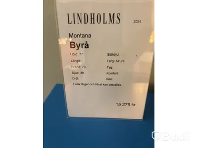 Byrå Montana Azure, 3 lådor. Ord. pris inkl. moms: ca 15 279 kr