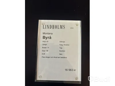 Byrå Montana. Ord. pris inkl. moms: ca 16 563 kr