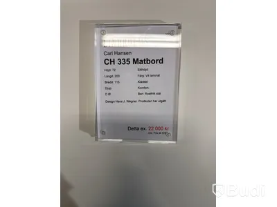 Matbord Carl Hansen CH335. Ord. pris inkl. moms: ca 34 570 kr