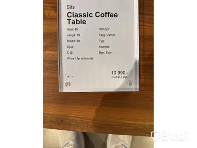 Soffbord Sits Classic. Ord. pris inkl. moms: ca 10 990 kr