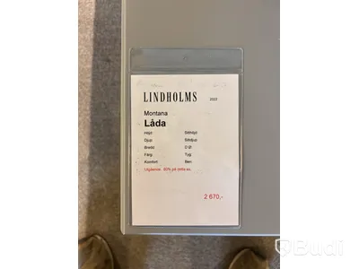 Låda Montana. Ord. pris inkl. moms: ca 2670 kr