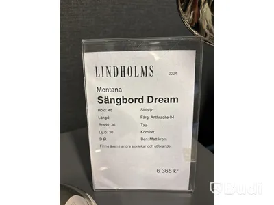 Sängbord Montana Dream. Ord. pris inkl. moms: ca 6365 kr