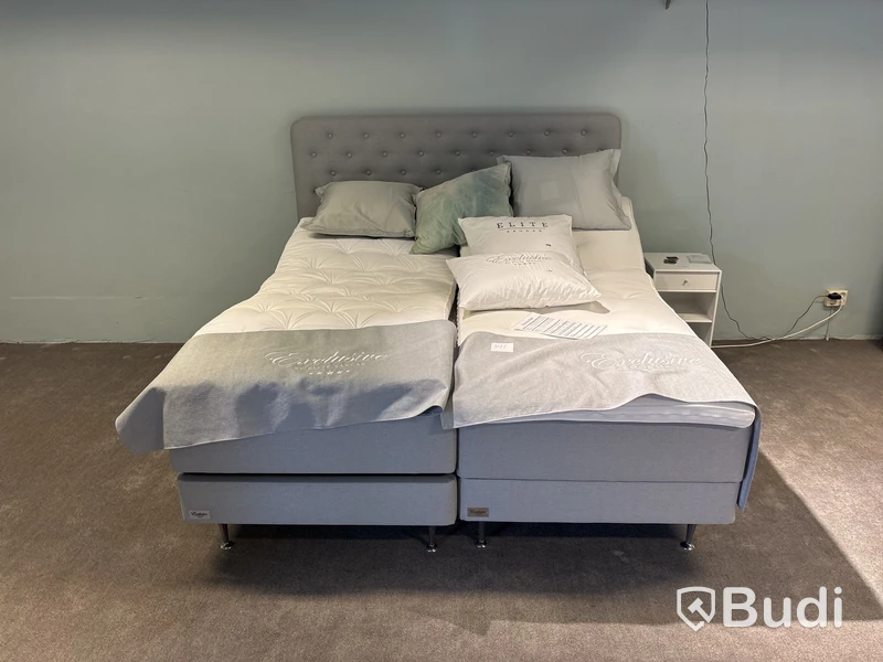 2 st. sängar Elite Exclusive, elektrisk justerbar. Ord. pris inkl. moms: ca 60 000 kr