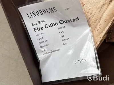 Eldstad, Eva Solo Fire Cube - Ord. pris inkl. moms ca: 5 499 kr