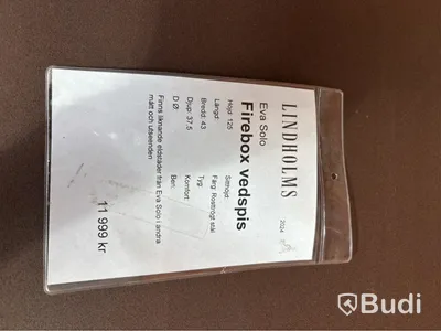 Eldstad Eva Solo Firebox - Ord. pris inkl. moms ca: 11 999 kr