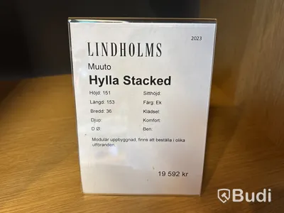 Bokhylla Muuto Stacked. Ord. pris inkl. moms: ca 19 592 kr