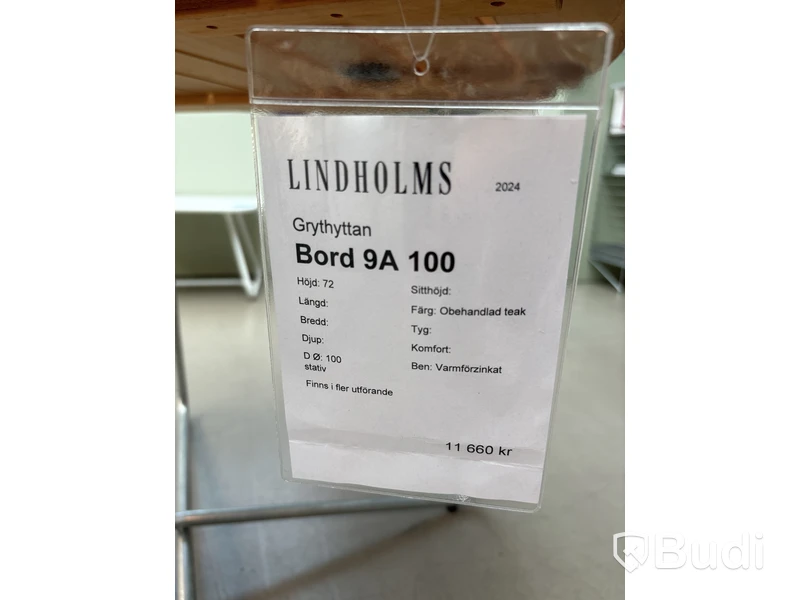 Bord Grythyttan teak, Ord. pris inkl. moms: ca 11660 kr