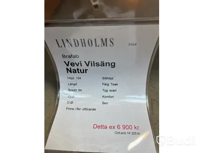 Solsäng, Brafab Teak - Ord. pris inkl. moms: ca 6 900 kr