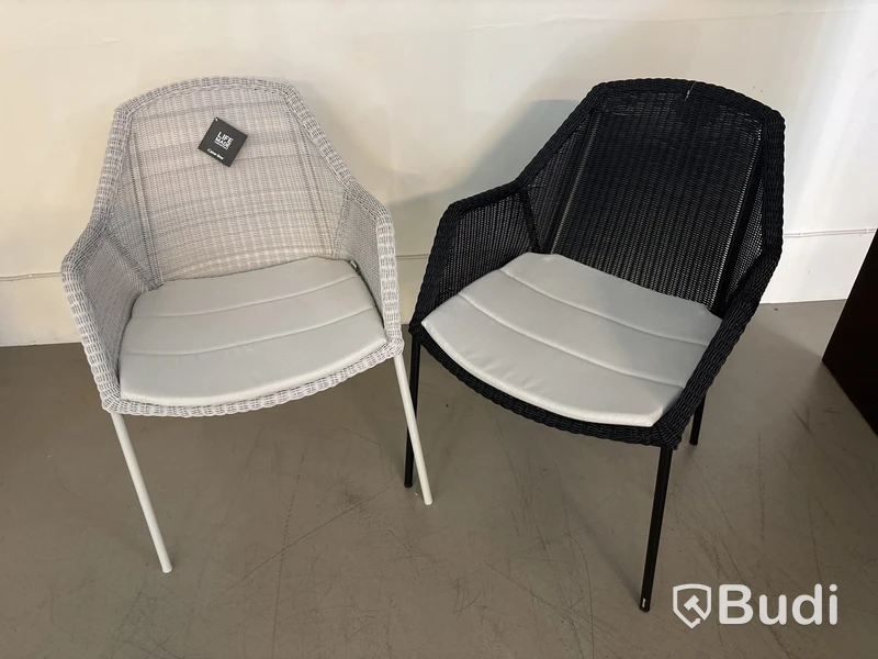 2 st. Stolar, Cane line Breeze - Ord. pris inkl. moms: ca 6 400 kr