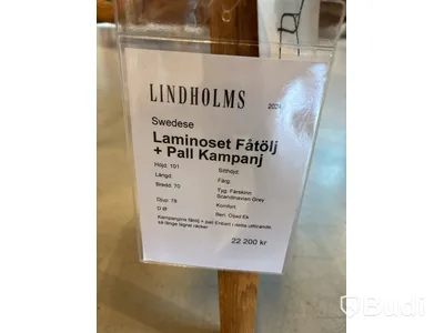 Fåtölj Swedese Lamino. Ord. pris inkl. moms: ca 18 030 kr