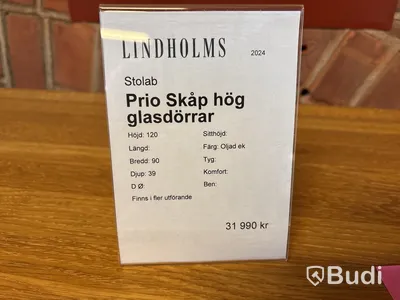 Skåp Stolab Prio. Ord. pris inkl. moms: ca 31 990 kr
