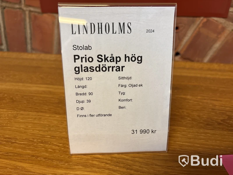 Skåp Stolab Prio. Ord. pris inkl. moms: ca 31 990 kr