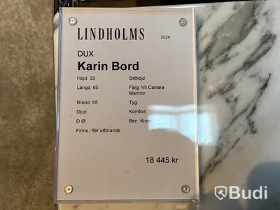 Soffbord Dux Karin. Ord. pris inkl. moms: ca 18 445 kr