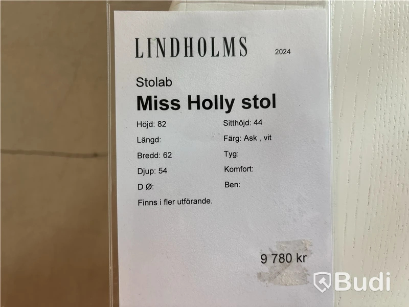 Stol Stolab Miss Holly. Ord. pris inkl. moms: ca 9780 kr