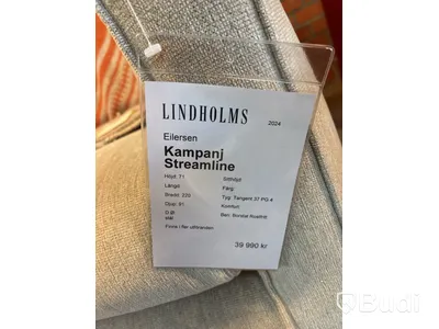 Soffa Eilersen Kampanj Streamline. Ord. pris inkl. moms: ca 39 990 kr