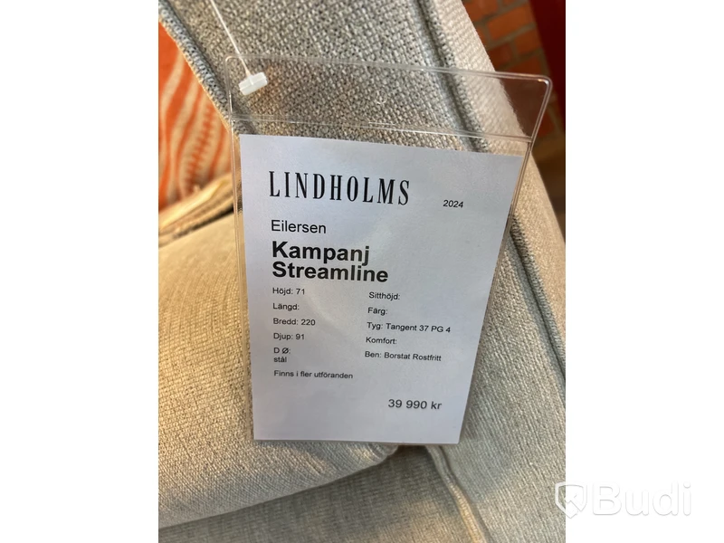 Soffa Eilersen Kampanj Streamline. Ord. pris inkl. moms: ca 39 990 kr