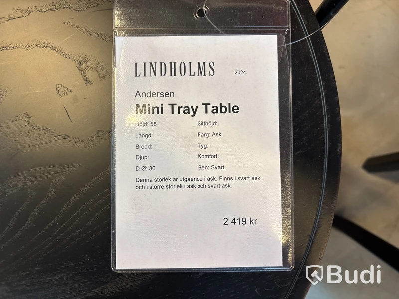 Brickbord Andersen Mini Tray Table. Ord. pris inkl. moms: ca 2419 kr