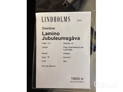 Fotölj Swedese Lamino Jubileumsstol. ord. pris inkl. moms: ca 22 500 kr