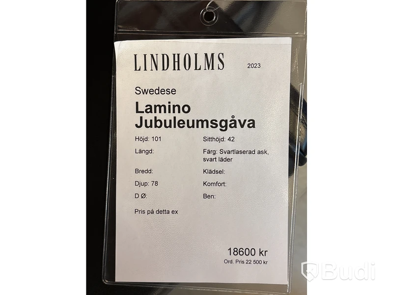Fotölj Swedese Lamino Jubileumsstol. ord. pris inkl. moms: ca 22 500 kr