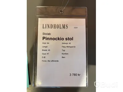 Stol Pinnockio. Ord. pris inkl. moms: ca 3780 kr