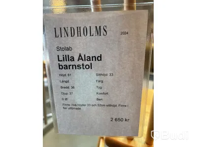 Barnstol Stolab Lilla Åland. Ord. pris inkl. moms: ca 2 650 kr