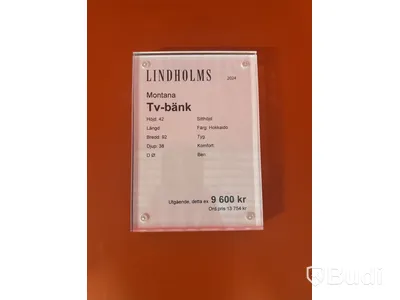 TV-bänk Montana. Ord. pris inkl. moms: ca 9600 kr