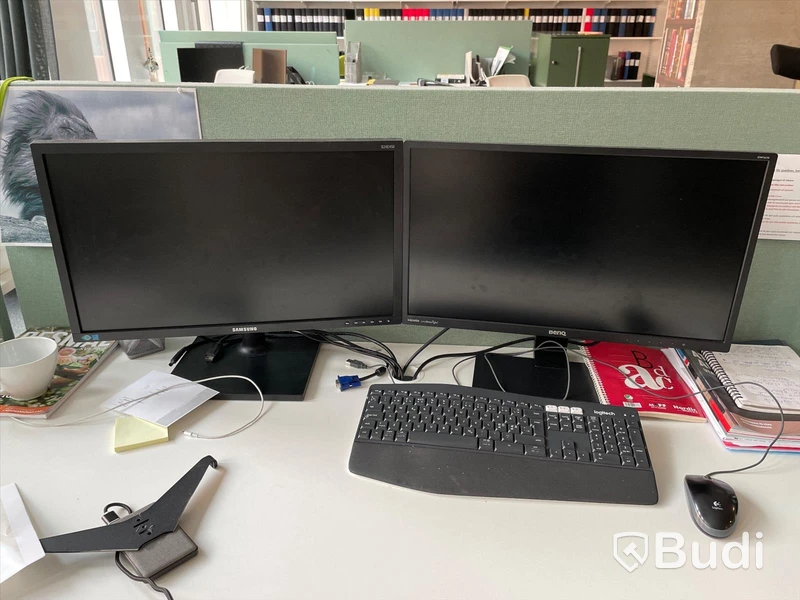 2 st Datorskärmar BENQ , SAMSUNG