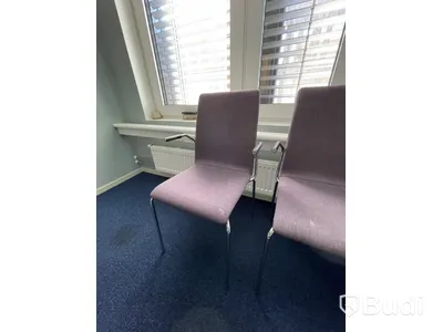 2 st lila stolar EKV