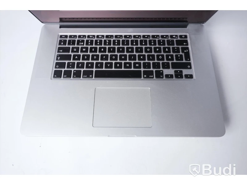 Macbook Pro Apple, 15 tum (2015) i7, 16 GB RAM, 500 GB SSD ink strömsladd