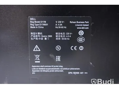 Dator DELL Vosto 3900, i5-4460, 8GB RAM, 500 GB HDD (Inget OS) Saknar strömsladd.