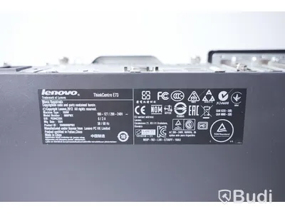 Dator Lenovo Thinkcentre E73, i5-44605, 4GB RAM, 500 GB HDD (Inget OS) Saknar strömsladd.