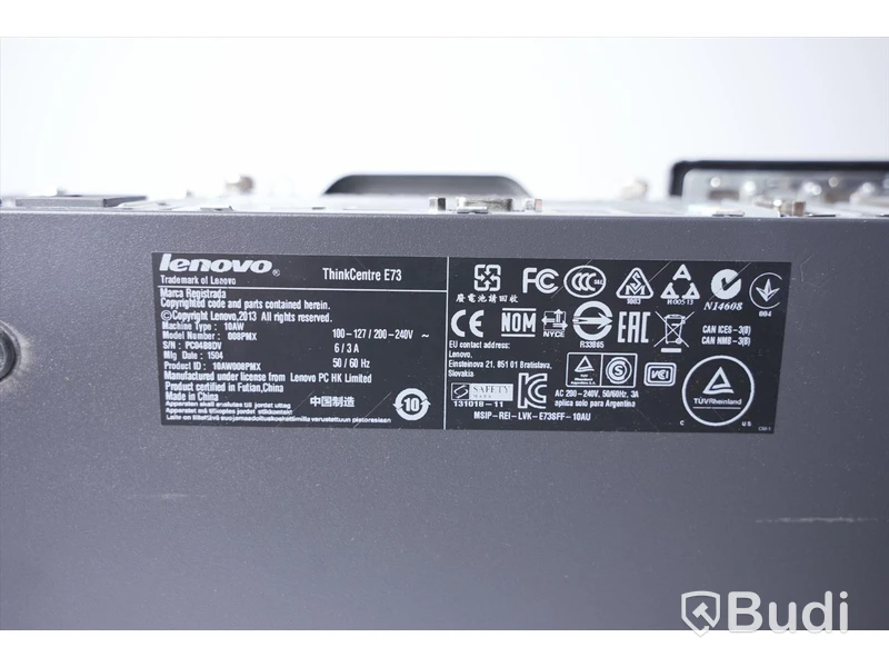 Dator Lenovo Thinkcentre E73, i5-44605, 4GB RAM, 500 GB HDD (Inget OS) Saknar strömsladd.