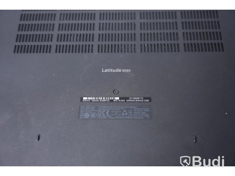 Dator DELL Latitude 5590, i5-7300U, 16 GB RAM, 240 GB SSD (Inget OS) ink Laddare