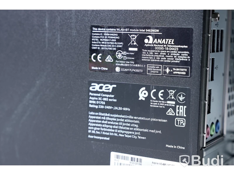 Dator - Acer Aspire XC-885, Saknar operativsystem, saknar kablar.