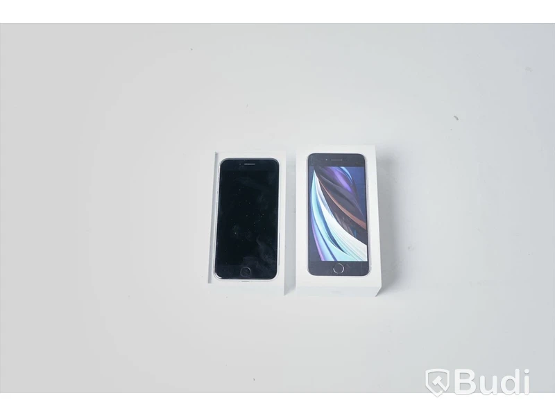 iPhone SE - 64 GB, batterihälsa 95 procent, Saknar laddare