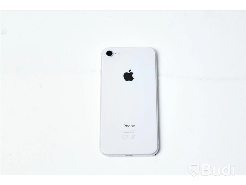 iPhone 8 - 64 GB, batterihälsa 92 procent, Saknar laddare