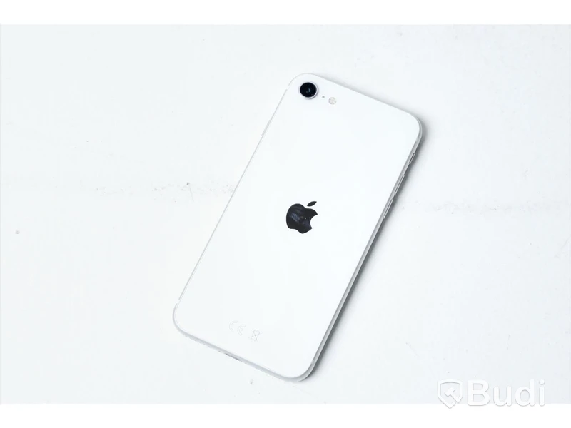 iPhone SE - 64 GB, batterihälsa 98 procent, Saknar laddare