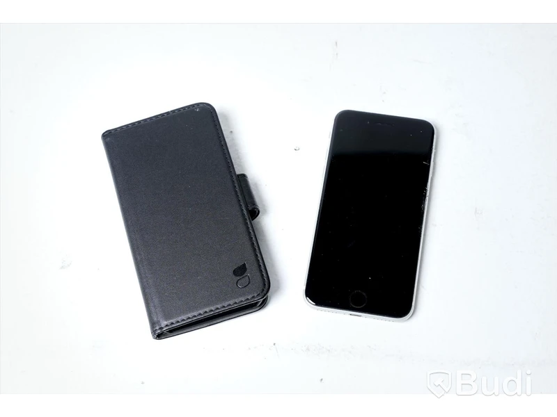 iPhone SE - 64 GB, batterihälsa 96 procent, Saknar laddare