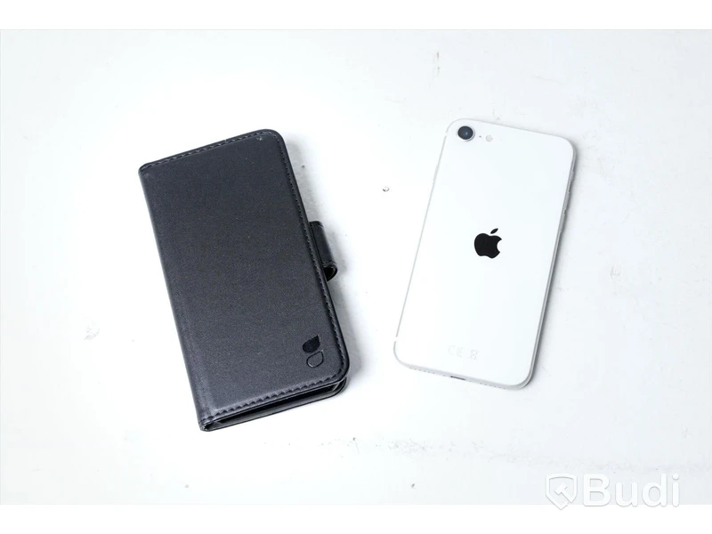 iPhone SE - 64 GB, batterihälsa 96 procent, Saknar laddare