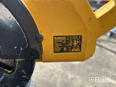 Kap- & gersåg DeWalt med stativ.