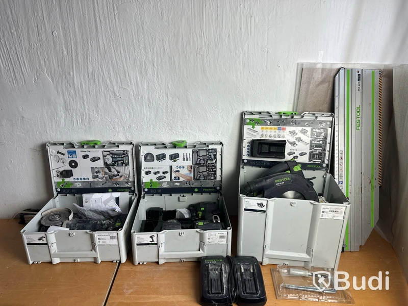Maskinpaket Festool 6 st
