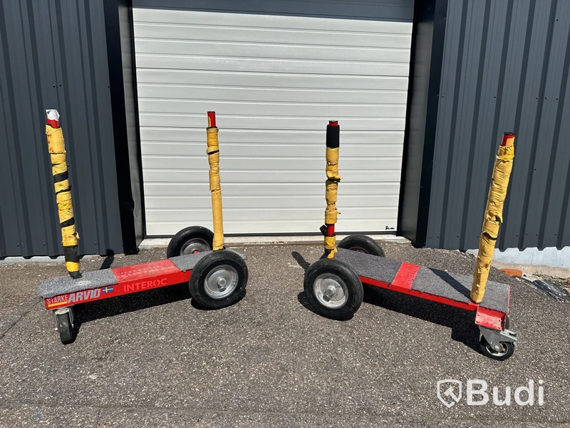 2 st Transportvagnar Starke Arvid