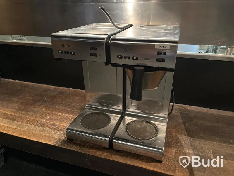 Dubbel kaffebryggare - BRAVILOR BONAMAT MTCTW - 032 Obs! Ej funktionstestad, delar saknas