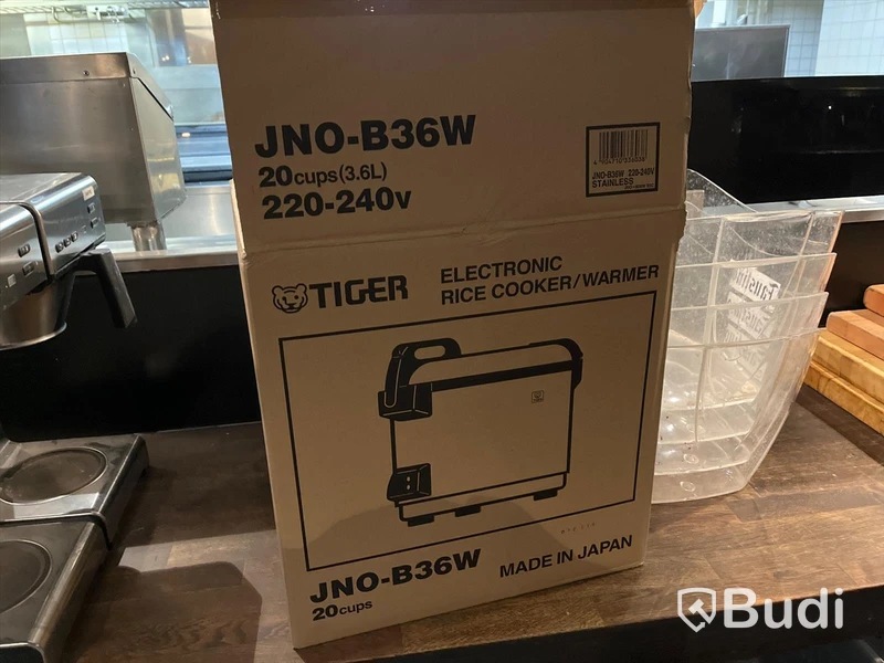 Riskokare - TIGER JNO-B36W Obs! Ej funktionstestad