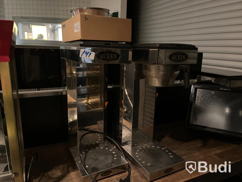 2 st Kaffebryggare - Coffee Queen Obs! Saknar kanna och filterhållare