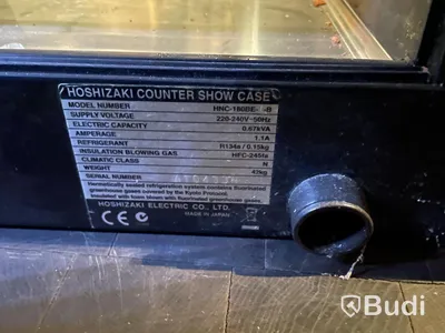 2 st Sushikylar - HOSHIZAKI HNC-180BE Obs! Osäker funktion samt saknar glas-skjutdörrar