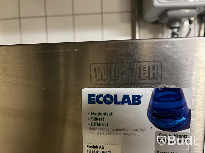 Diskmaskin - Wexiödisk WD-7E ink diskbackar Obs! Doseringsmaskin ingår ej
