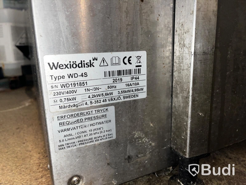 Backdiskmaskin - Wexiödisk WD-4 S